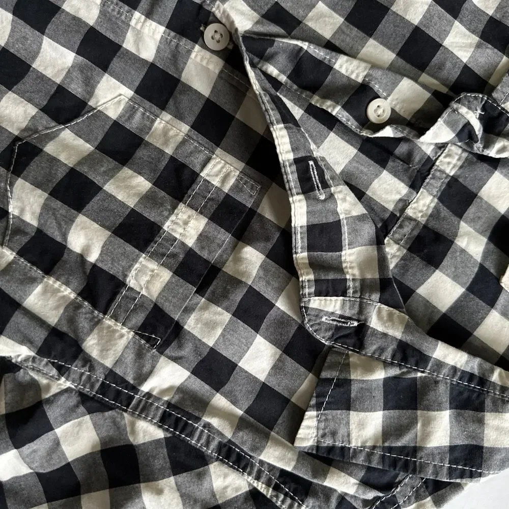 Tucker + Tate check button down shirt